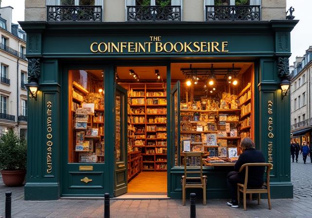 Independent Bookstore in Paris